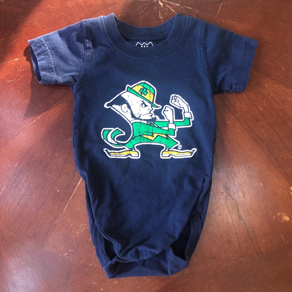 Norte dame onesie